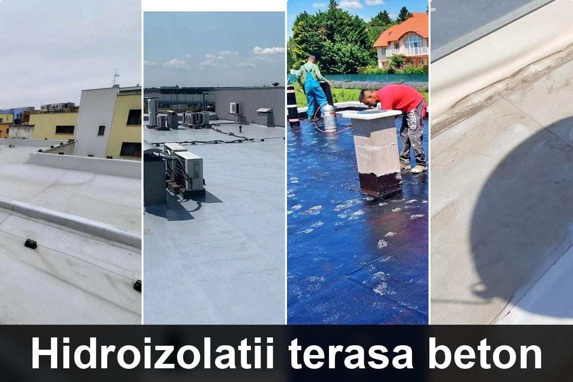 hidroizolatie terasa cu membrana bituminoasa