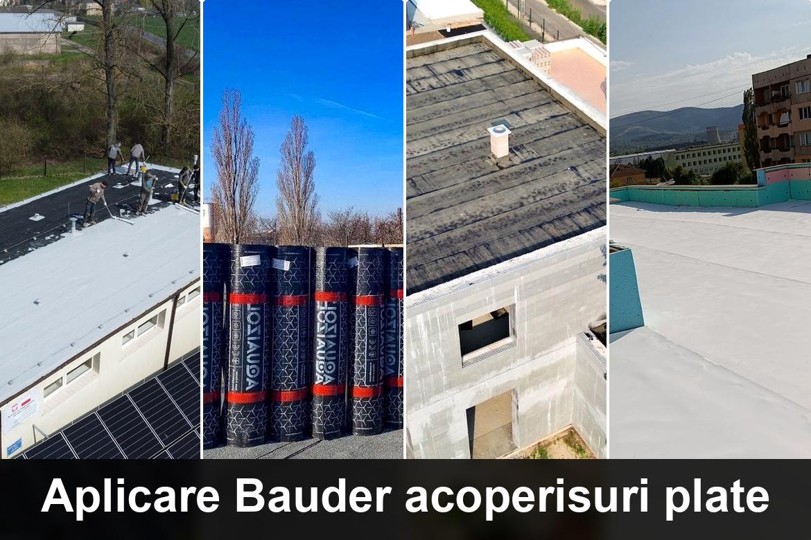hidroizolatie terasa cu membrana bituminoasa