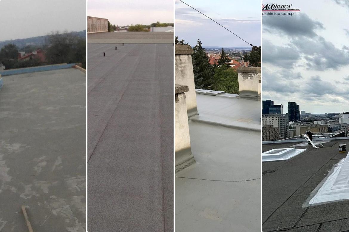 lucrare hidroizolatie terasa finalizata