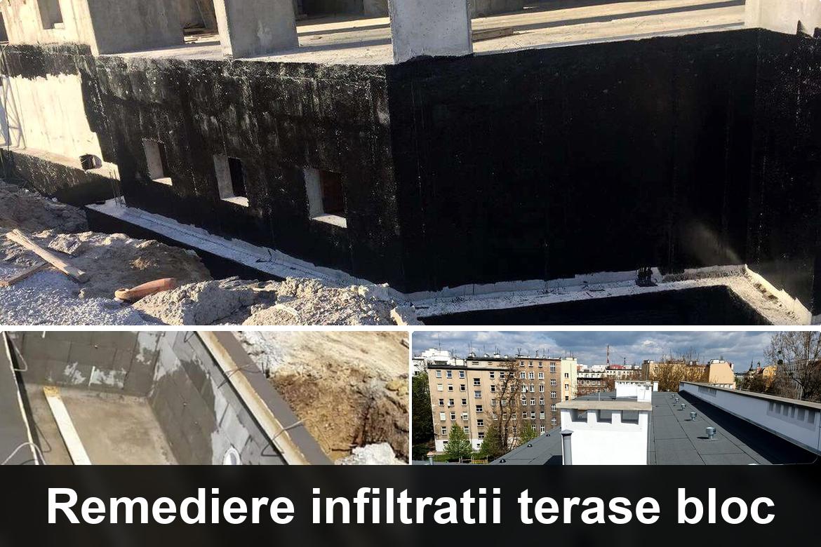 hidroizolatie terasa cu membrana bituminoasa