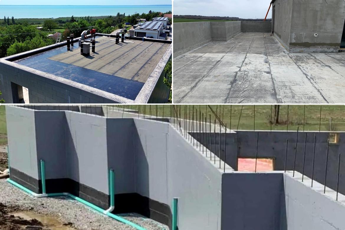 detaliu hidroizolatie terasa termosudabila