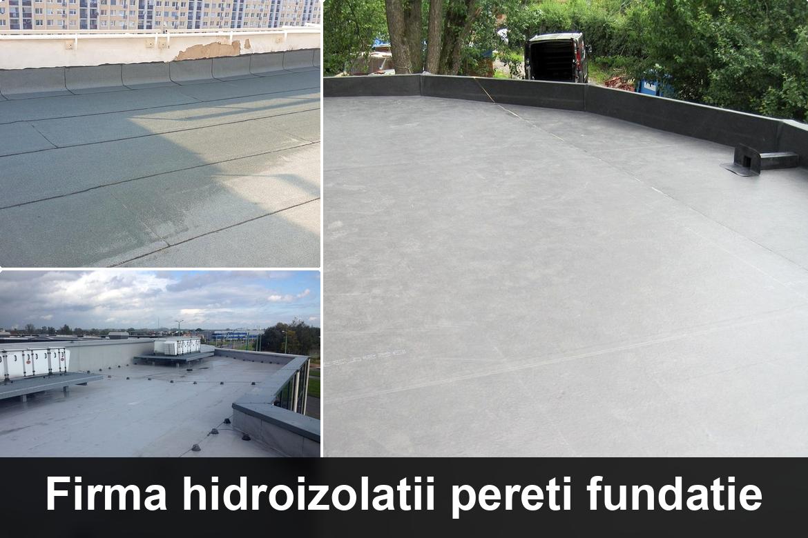 hidroizolatie terasa cu membrana bituminoasa