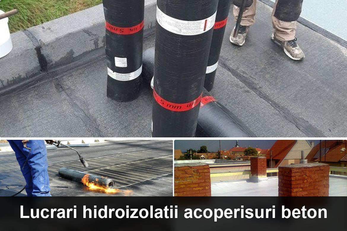lucrare hidroizolatie terasa finalizata