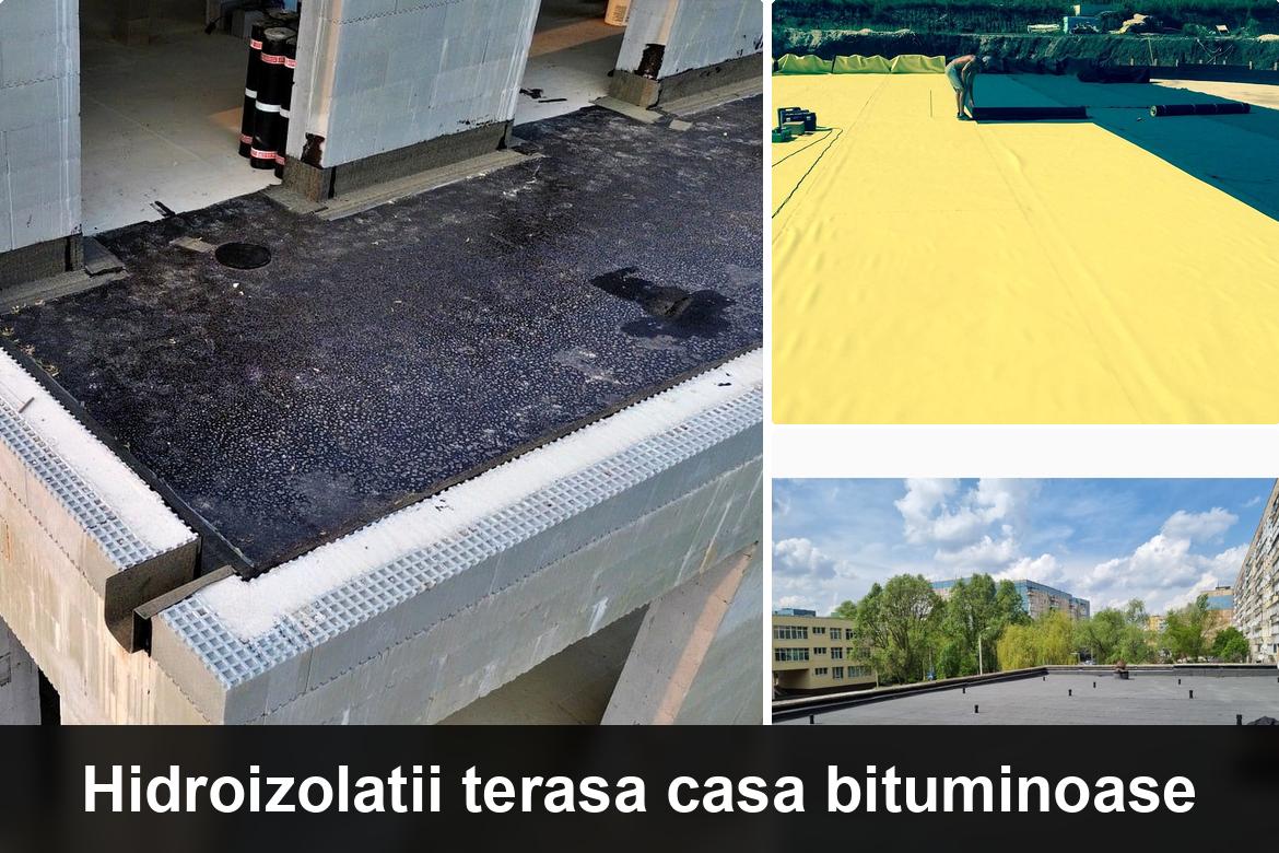 lucrare hidroizolatie terasa finalizata