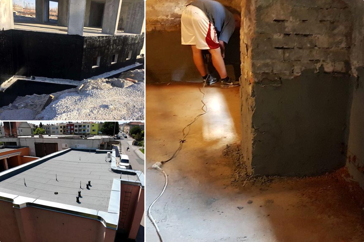 hidroizolatie terasa cu membrana bituminoasa