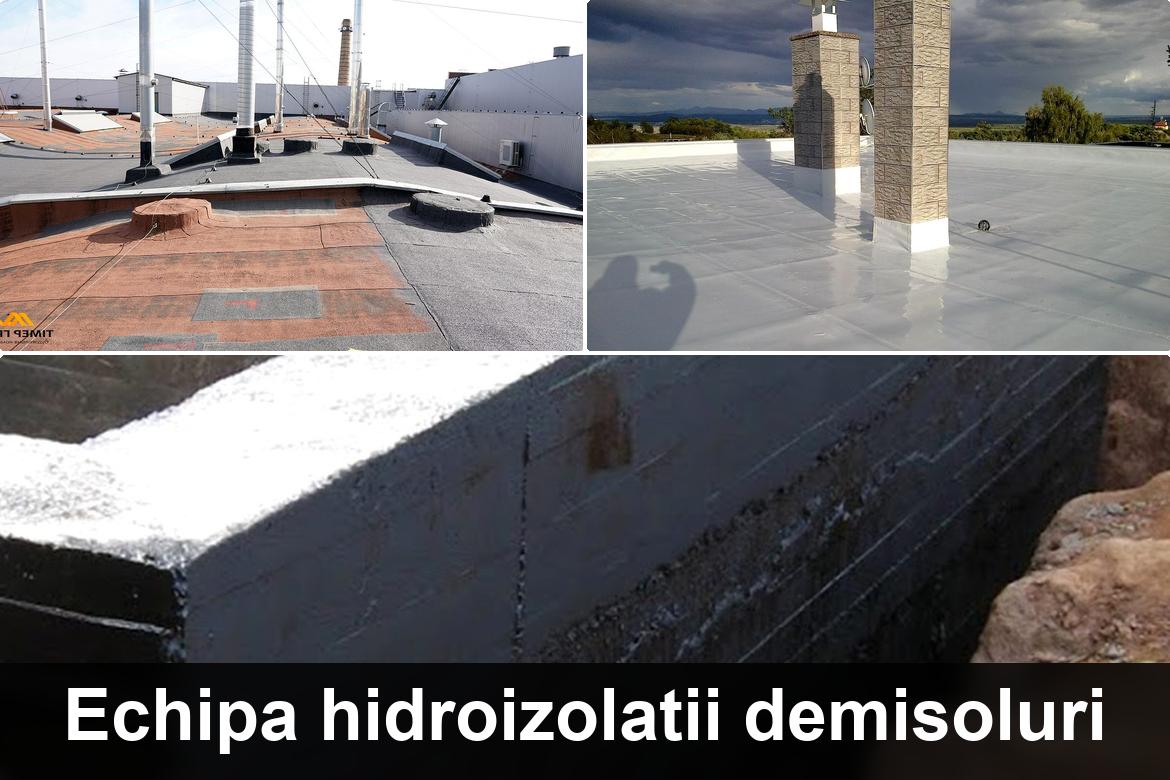 hidroizolatie terasa cu membrana bituminoasa