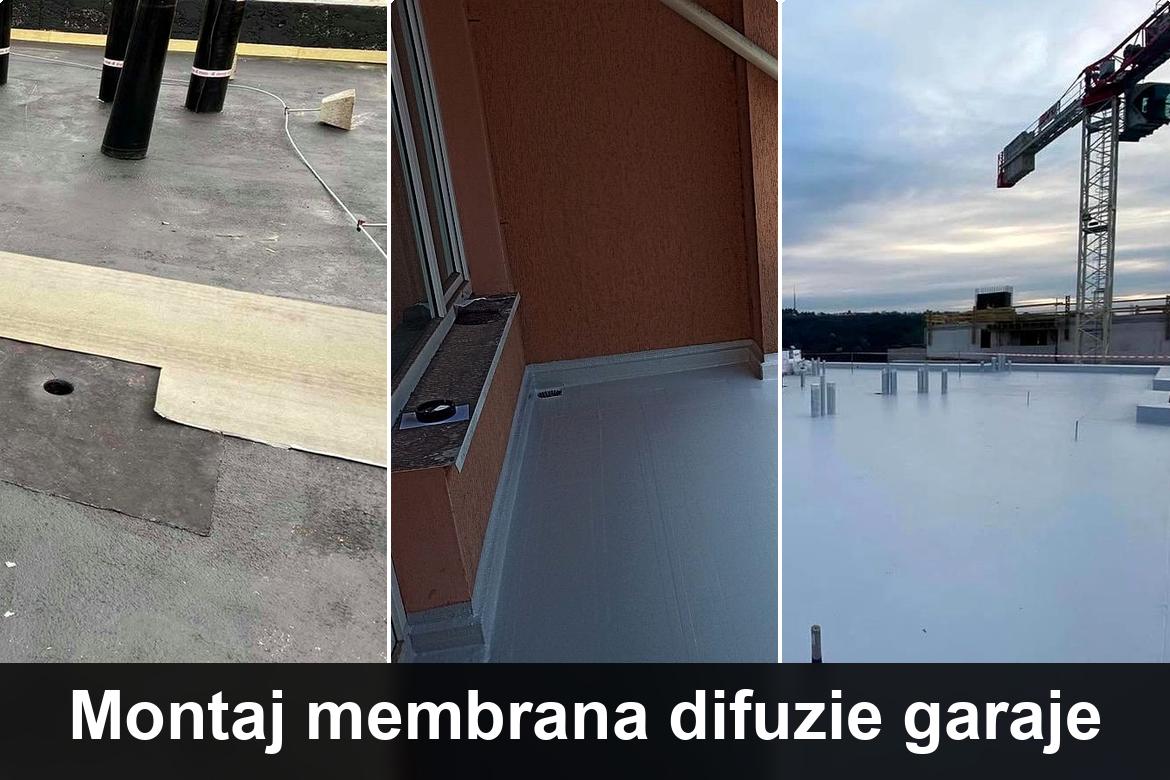 hidroizolatie terasa cu membrana bituminoasa
