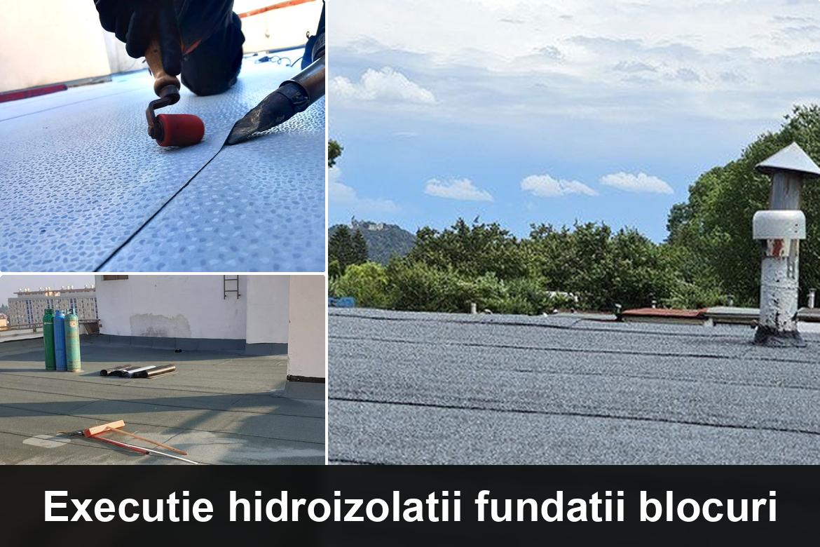 hidroizolatie terasa cu membrana bituminoasa