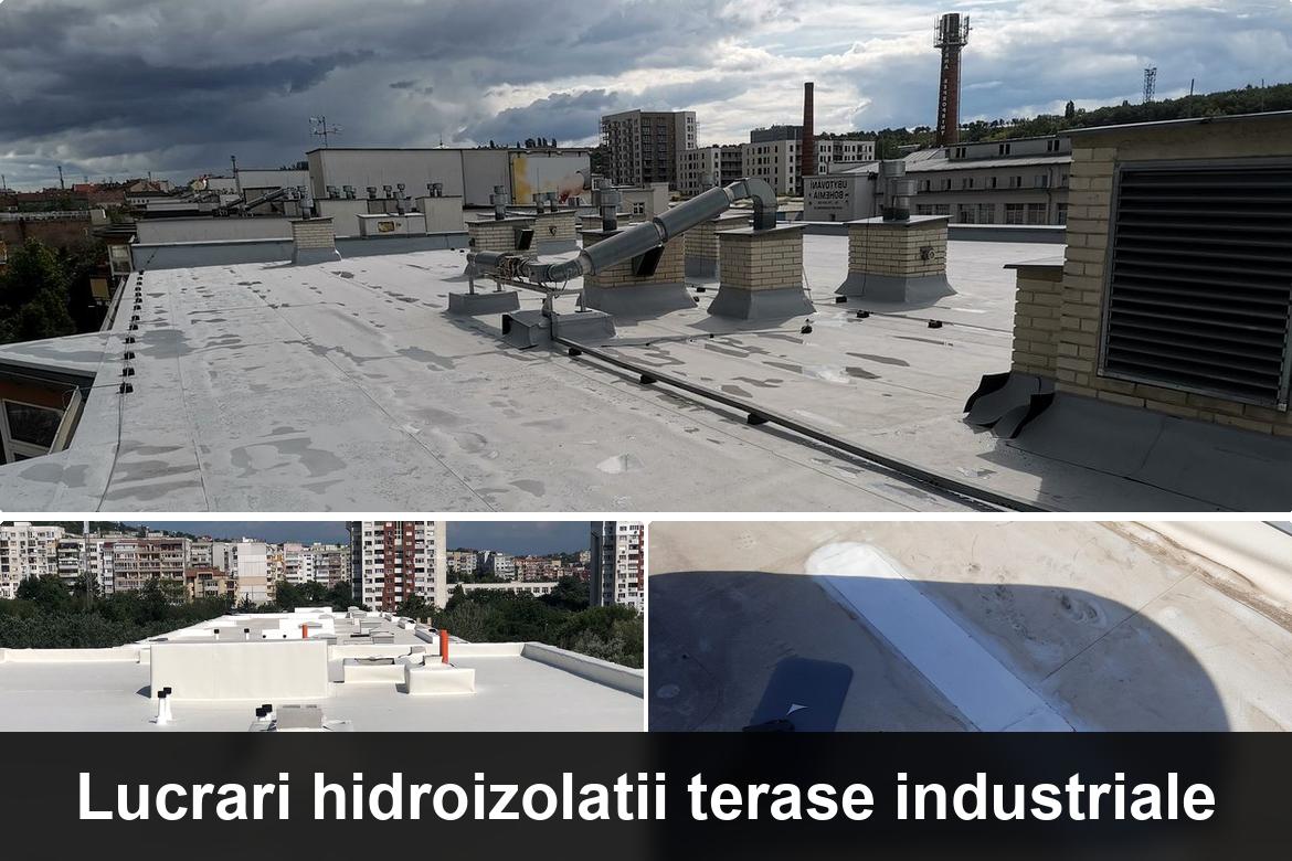 lucrare hidroizolatie terasa finalizata