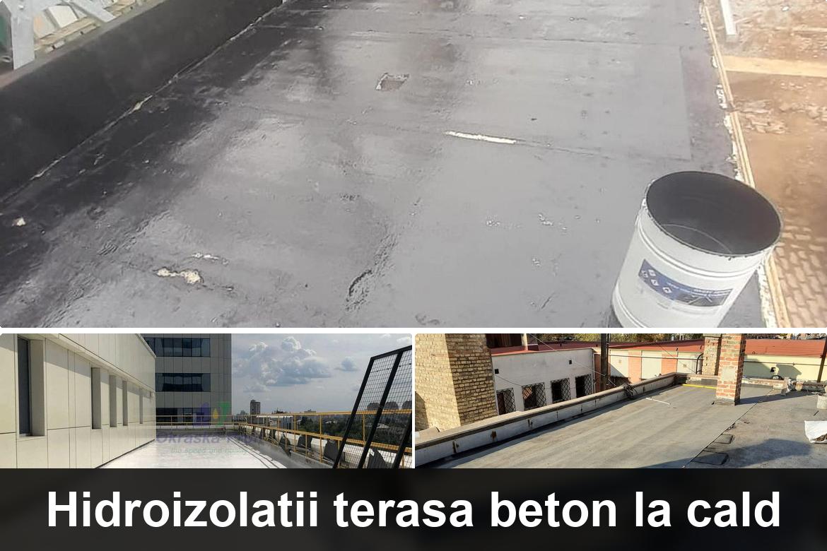 hidroizolatie terasa cu membrana bituminoasa