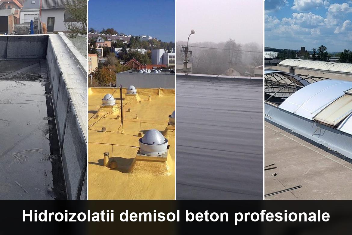 lucrare hidroizolatie terasa finalizata