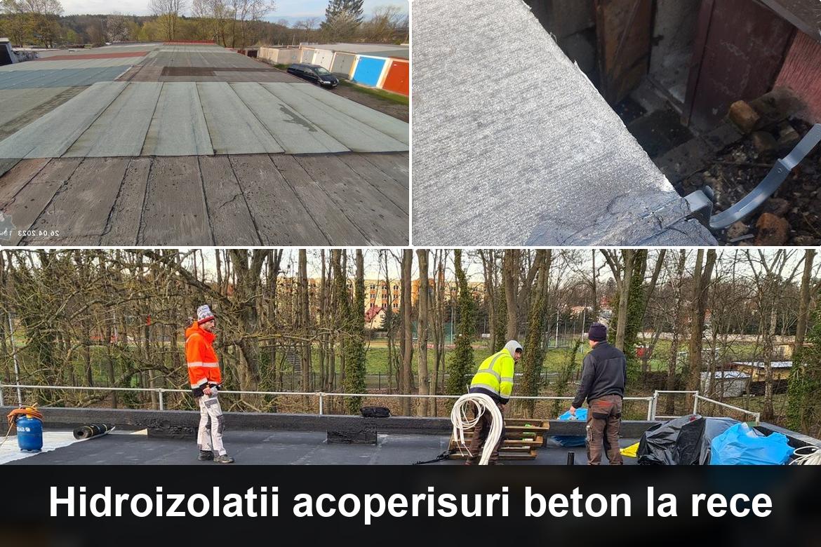 hidroizolatie terasa cu membrana bituminoasa