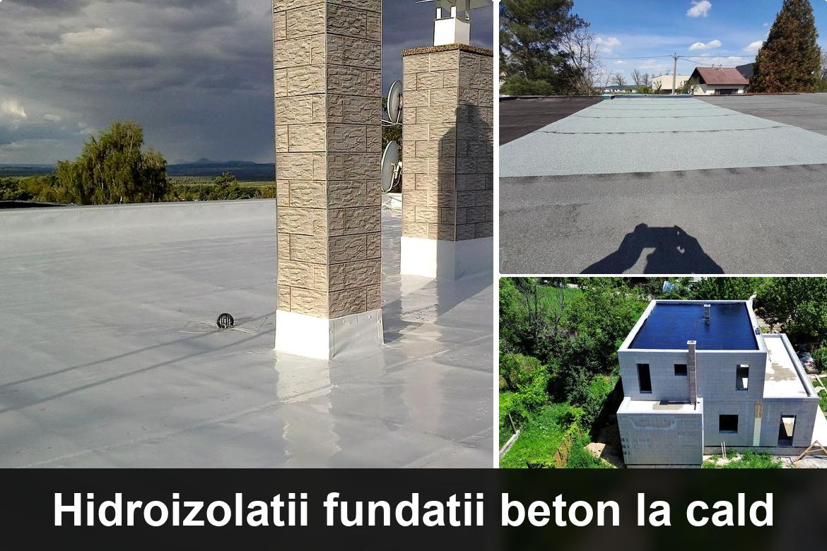 hidroizolatie terasa cu membrana bituminoasa