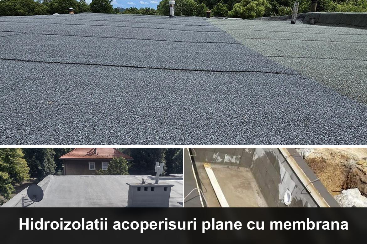 hidroizolatie terasa cu membrana bituminoasa