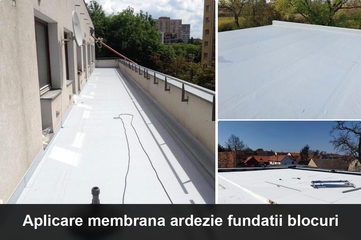 lucrare hidroizolatie terasa finalizata