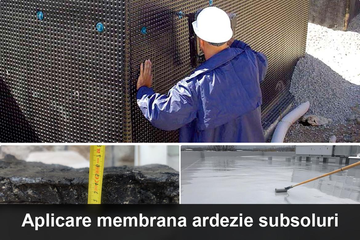lucrare hidroizolatie terasa finalizata