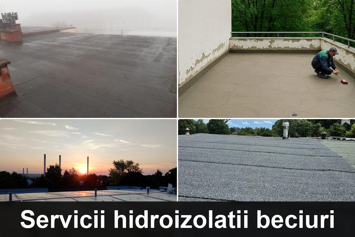 hidroizolatie terasa cu membrana bituminoasa