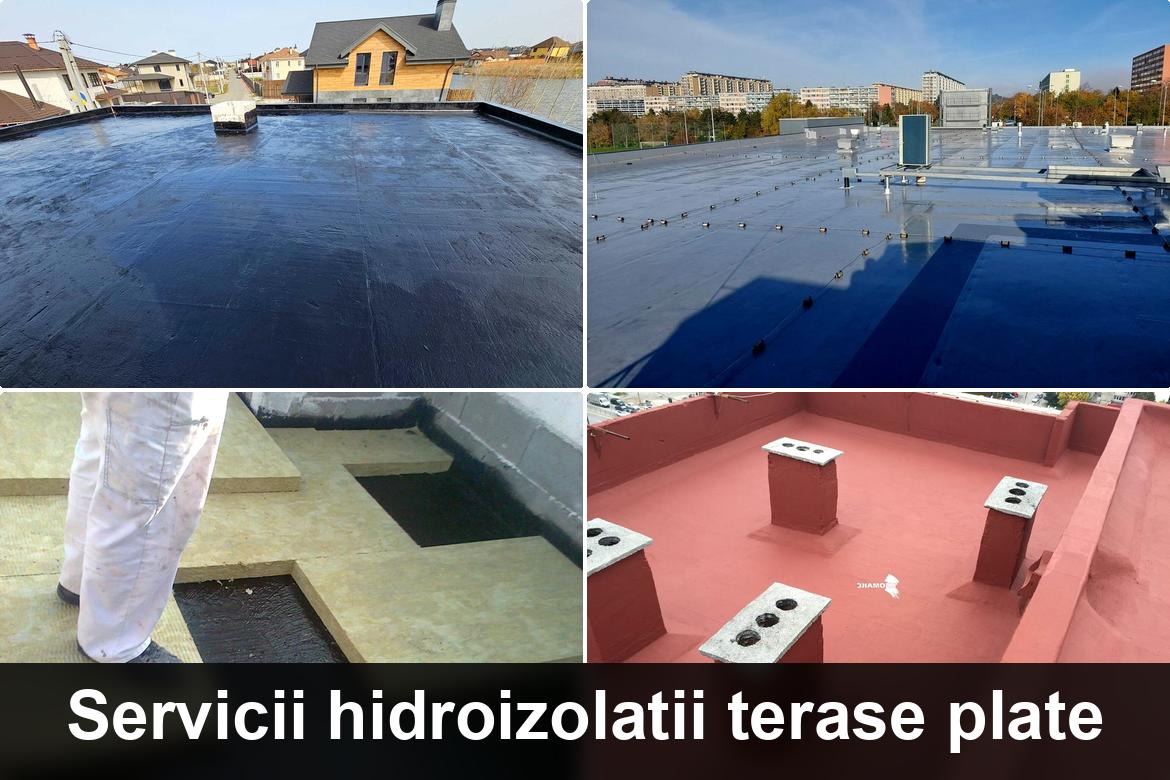 lucrare hidroizolatie terasa finalizata