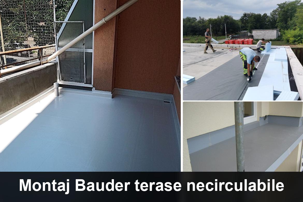 lucrare hidroizolatie terasa finalizata