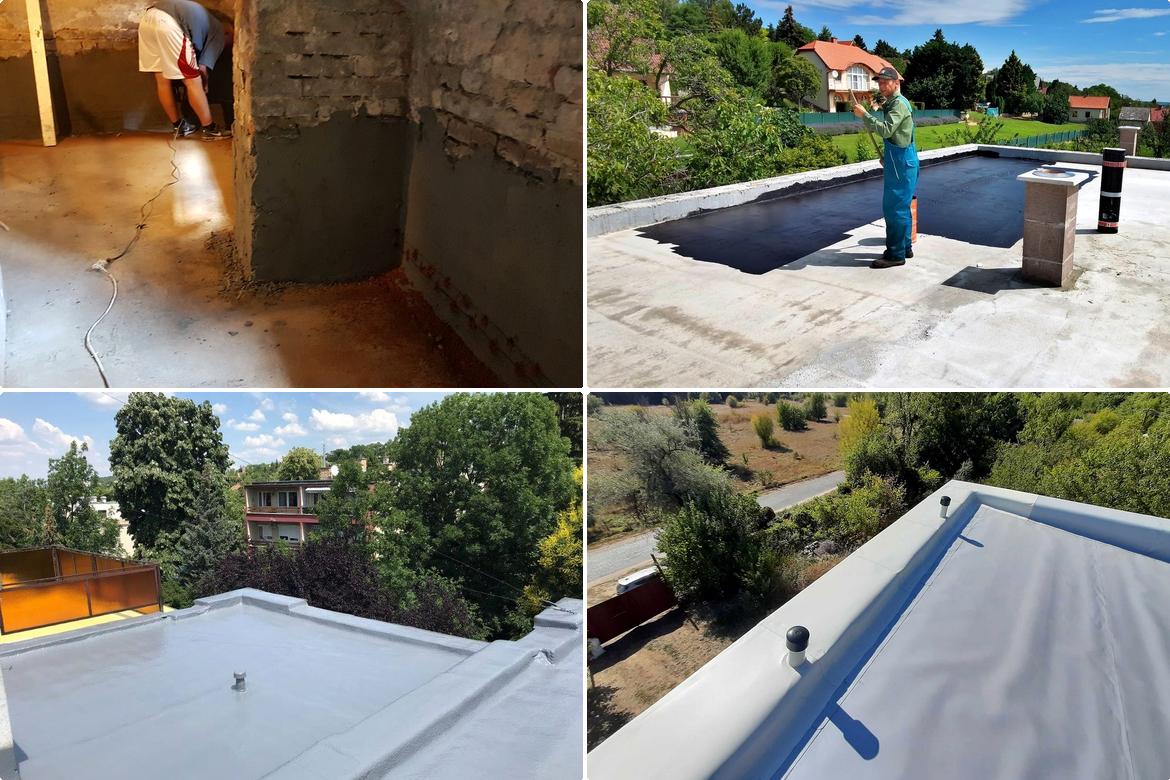 hidroizolatie terasa cu membrana bituminoasa