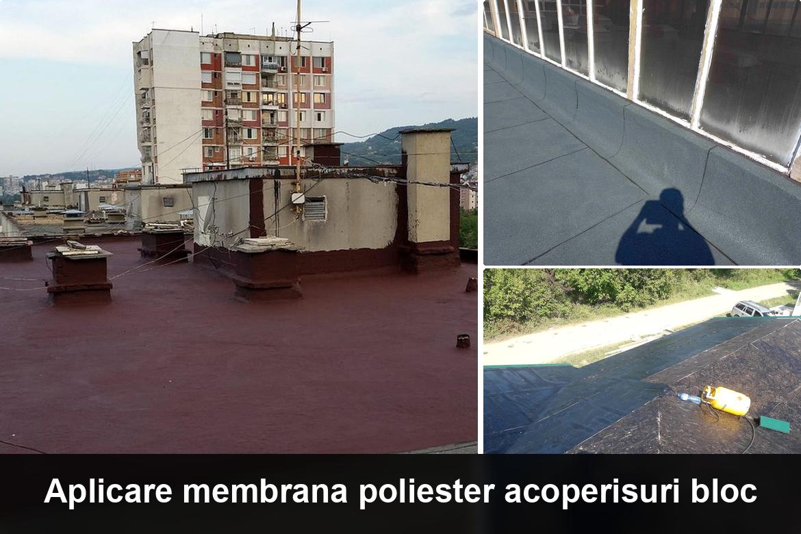 hidroizolatie terasa cu membrana bituminoasa