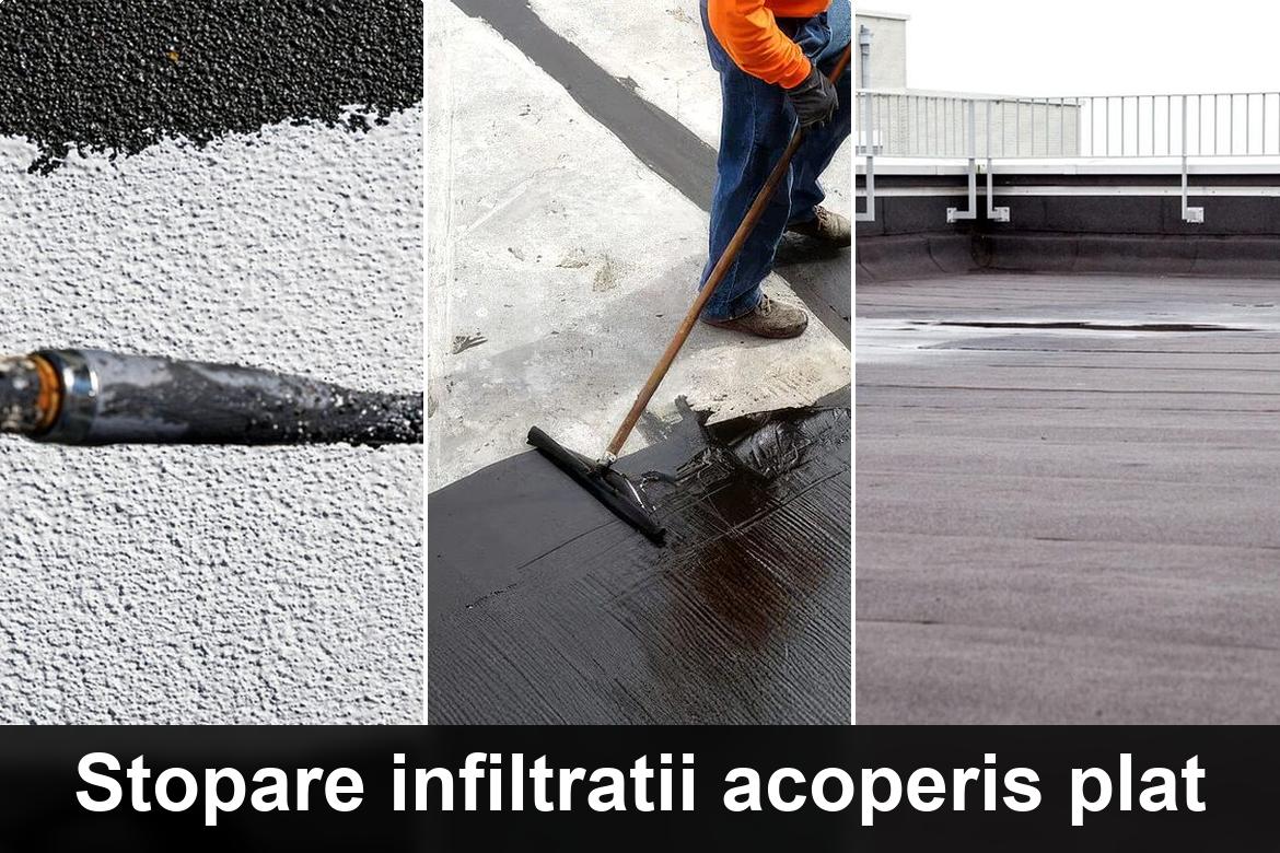 lucrare hidroizolatie terasa finalizata