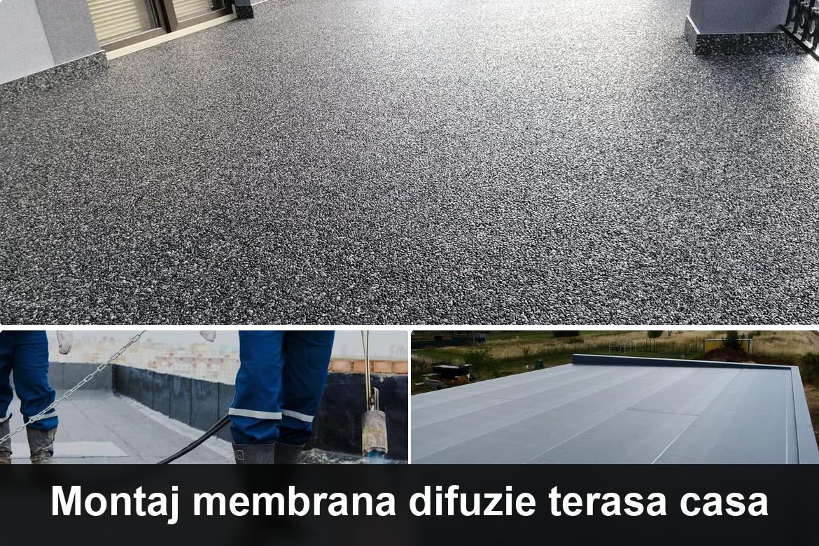 hidroizolatie terasa cu membrana bituminoasa