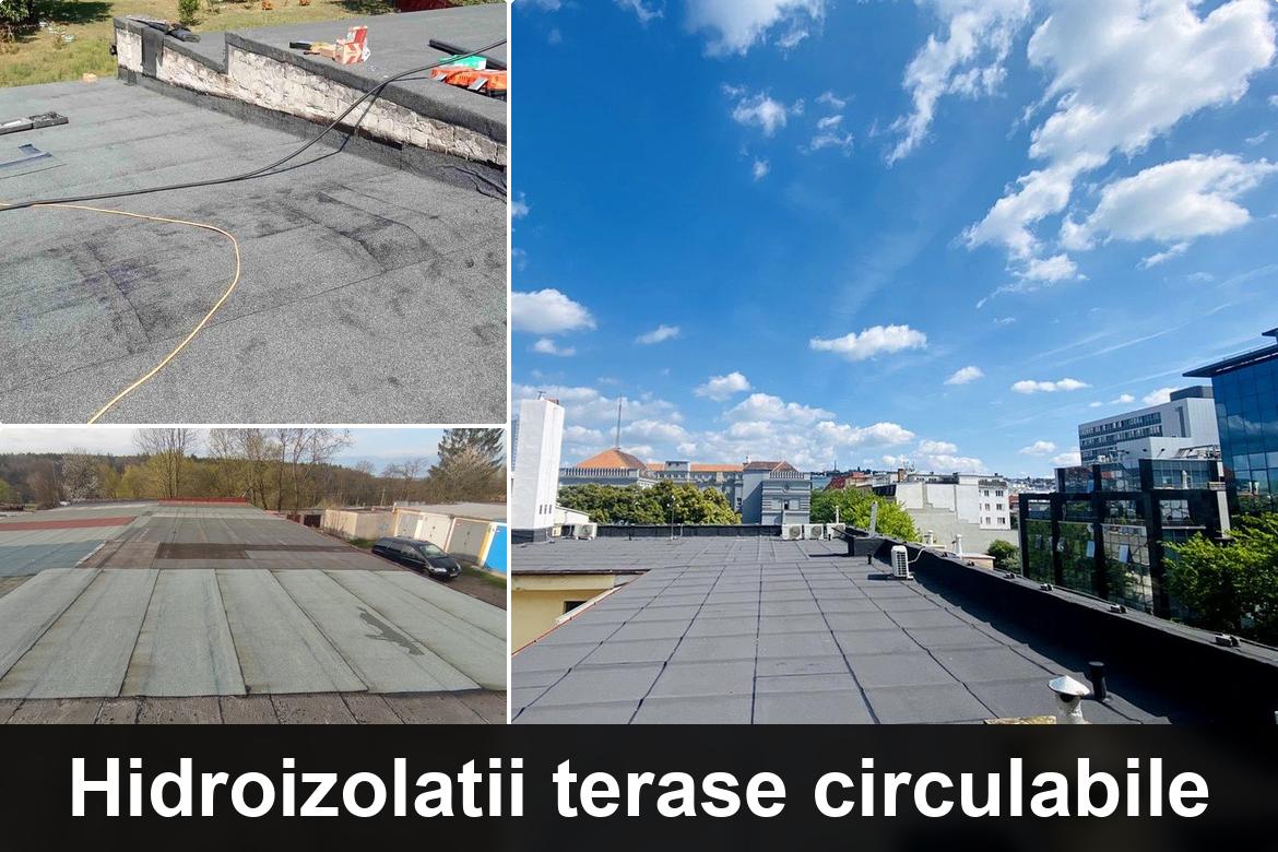 lucrare hidroizolatie terasa finalizata