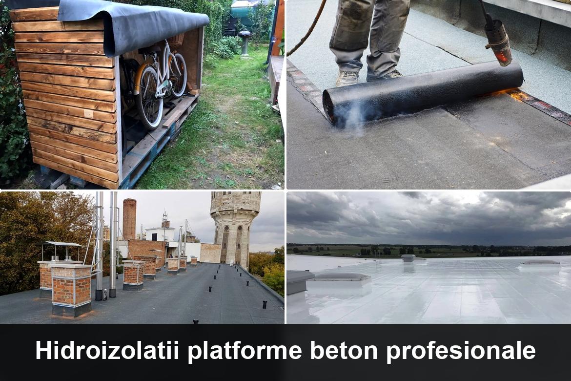hidroizolatie terasa cu membrana bituminoasa