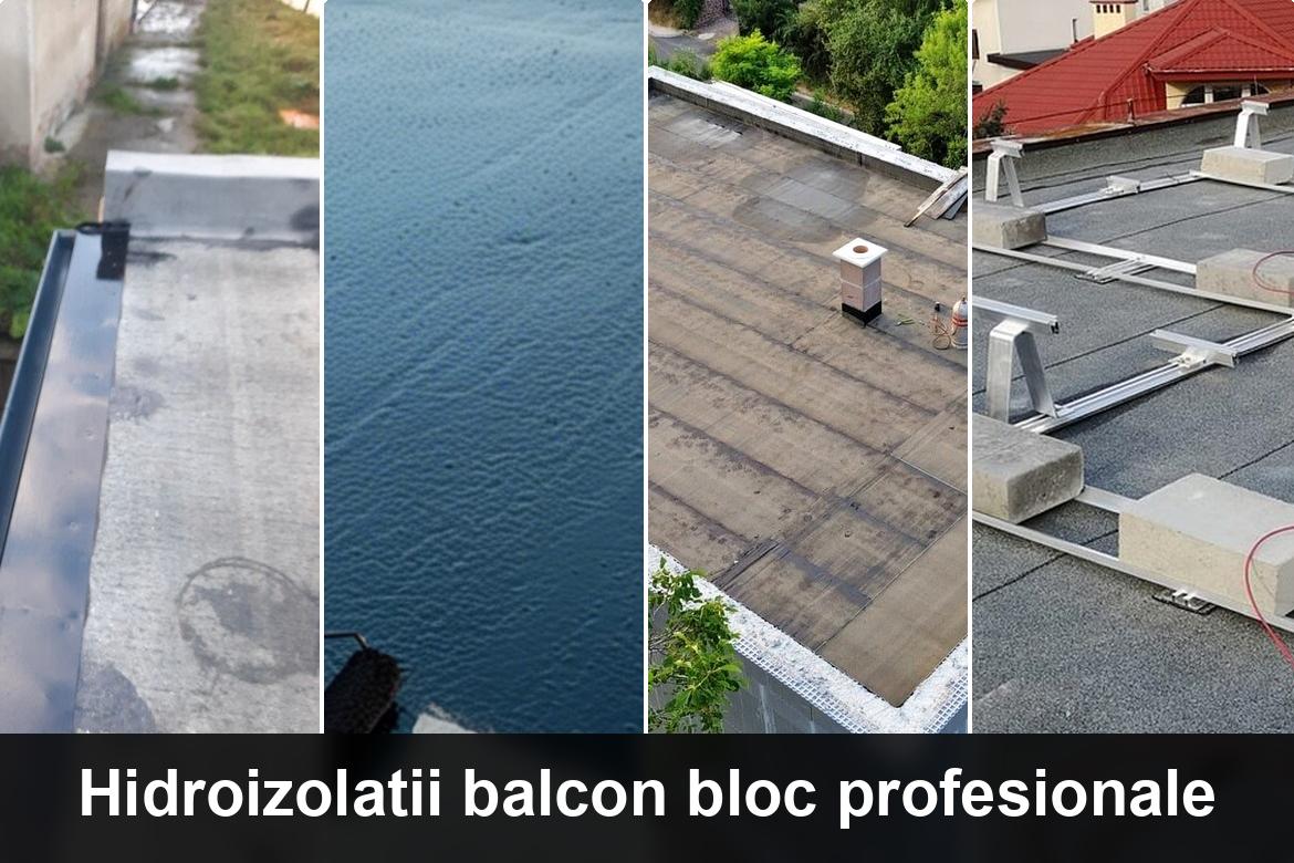 hidroizolatie terasa cu membrana bituminoasa