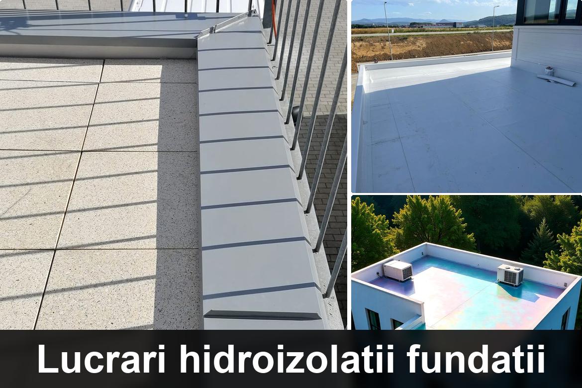 lucrare hidroizolatie terasa finalizata