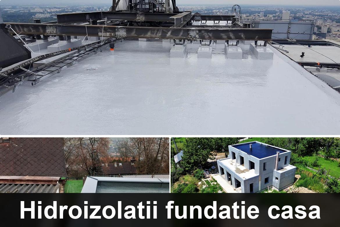 hidroizolatie terasa cu membrana bituminoasa