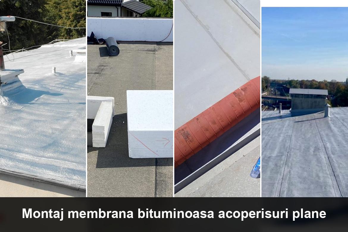 hidroizolatie terasa cu membrana bituminoasa