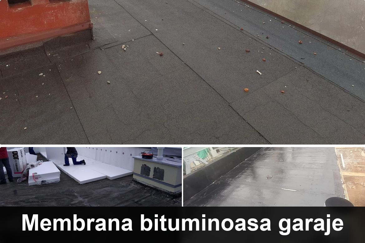 hidroizolatie terasa cu membrana bituminoasa