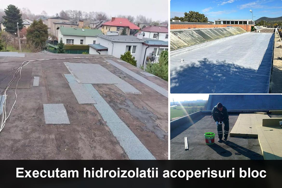 hidroizolatie terasa cu membrana bituminoasa