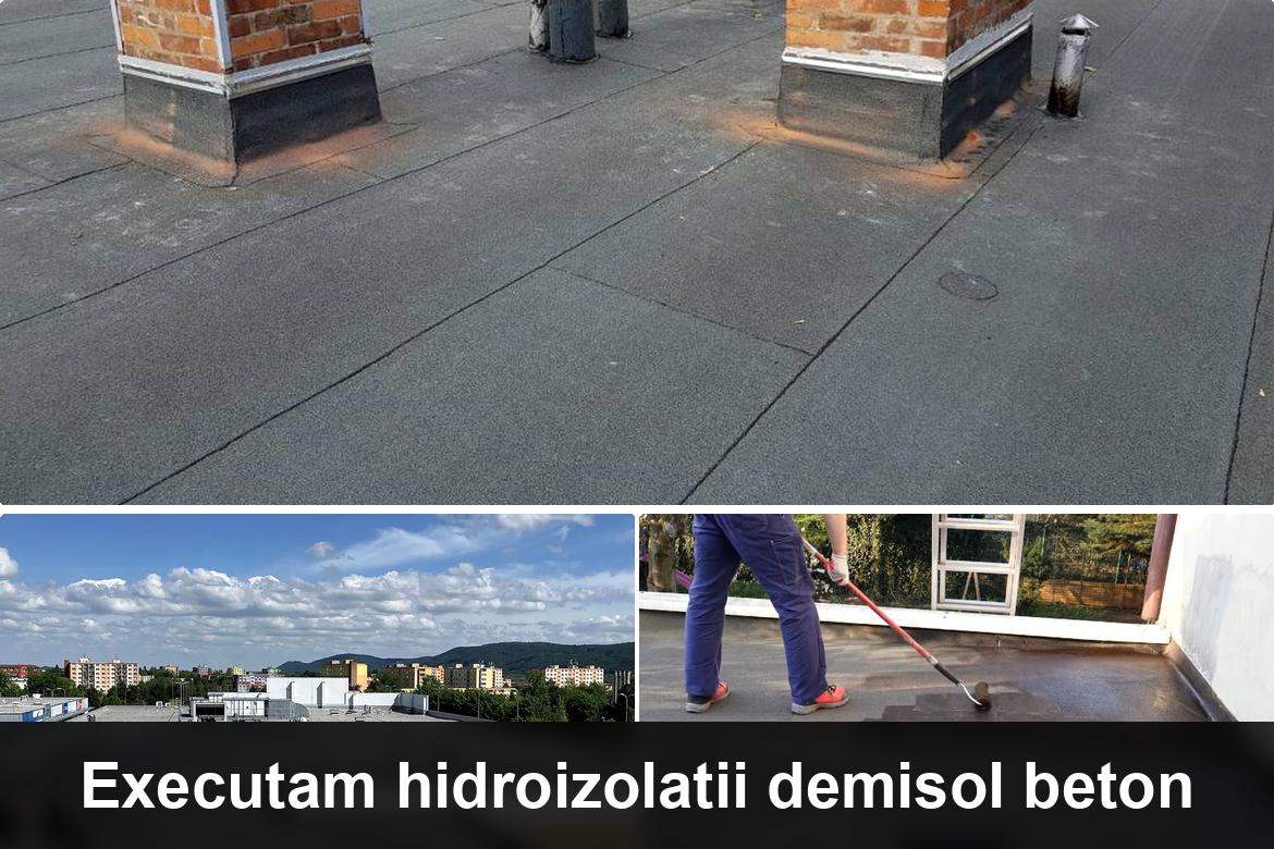 hidroizolatie terasa cu membrana bituminoasa