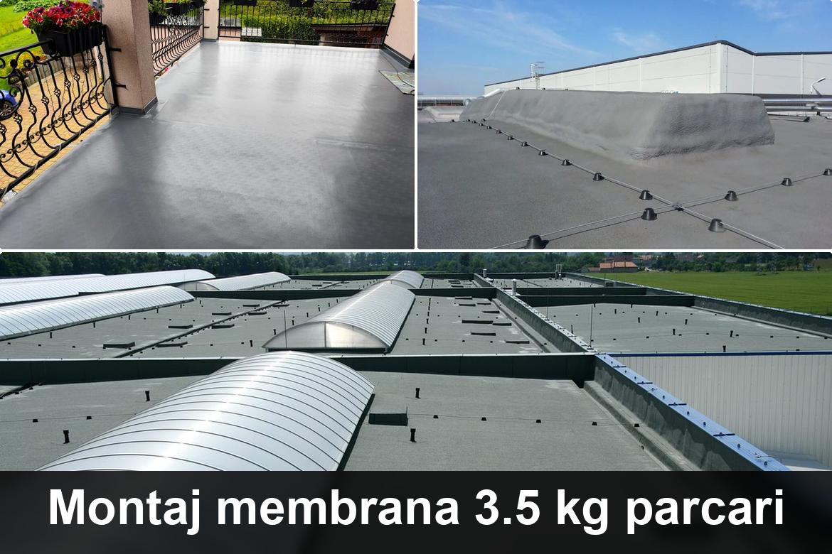 lucrare hidroizolatie terasa finalizata