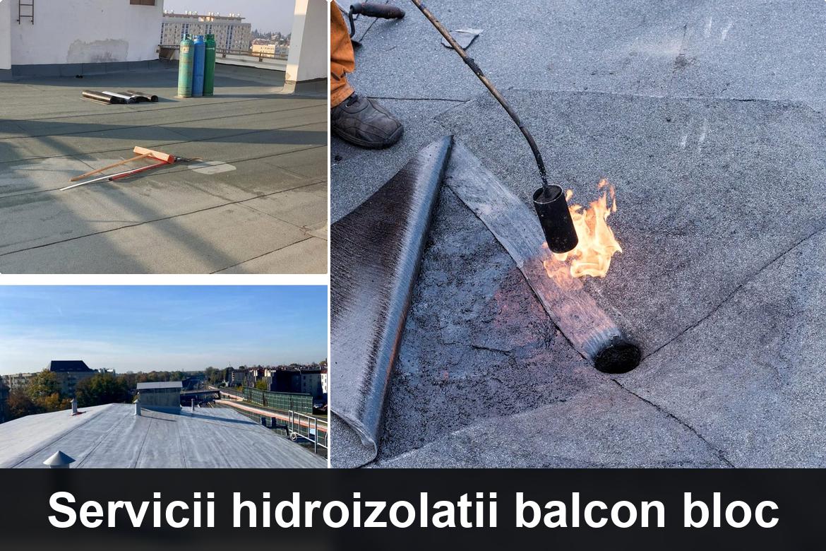 hidroizolatie terasa cu membrana bituminoasa