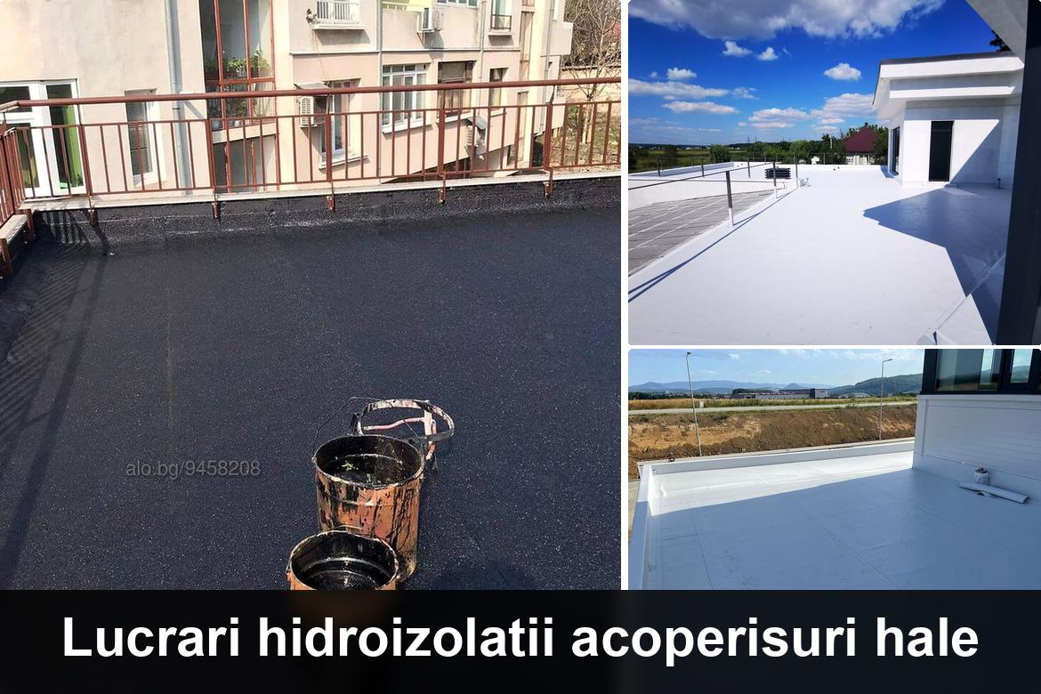 hidroizolatie terasa cu membrana bituminoasa