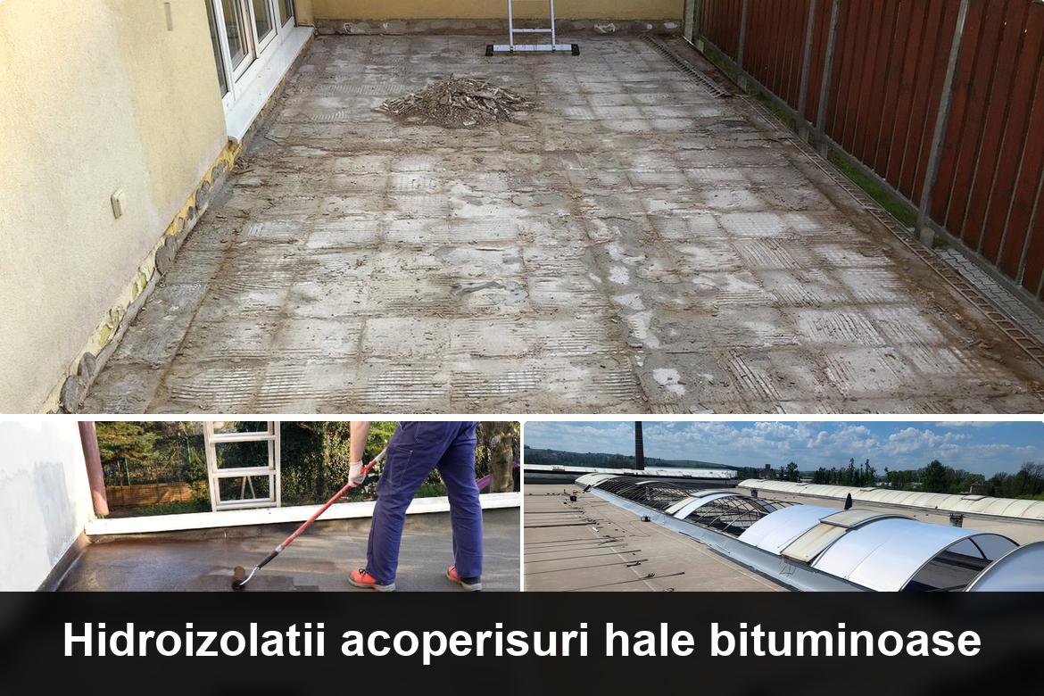 hidroizolatie terasa cu membrana bituminoasa