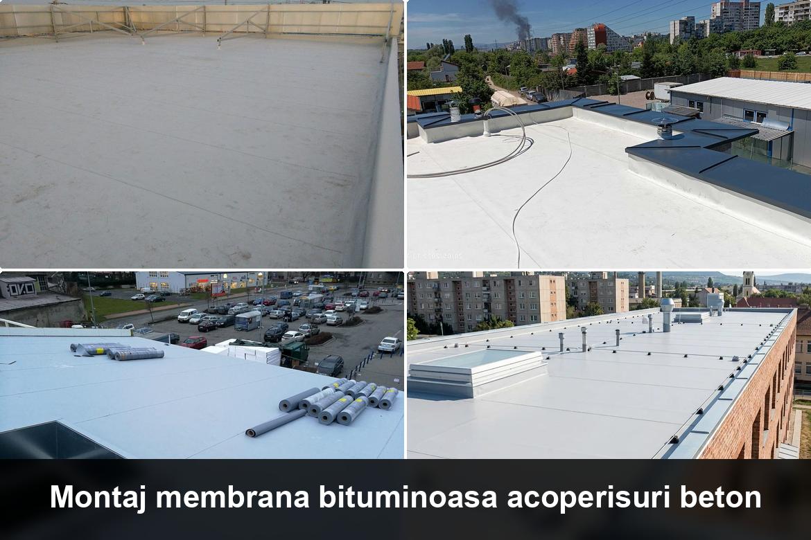 detaliu hidroizolatie terasa cu membrana bituminoasa