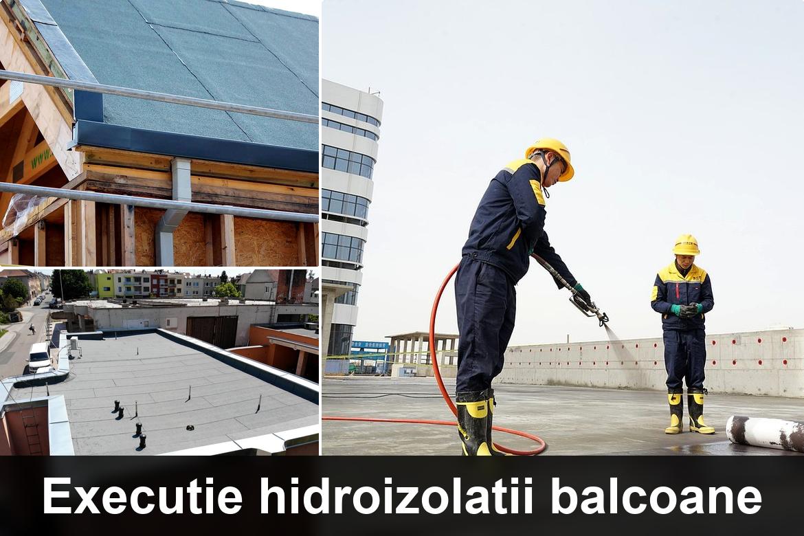 detaliu hidroizolatie terasa cu membrana bituminoasa
