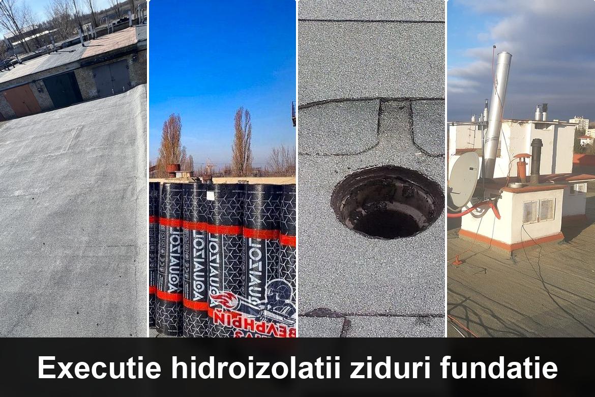 detaliu hidroizolatie terasa cu membrana bituminoasa