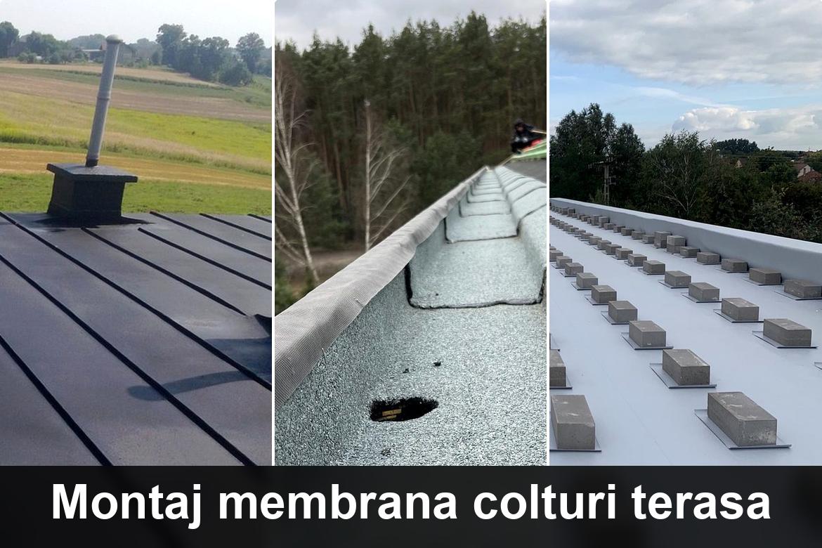 detaliu hidroizolatie terasa cu membrana bituminoasa