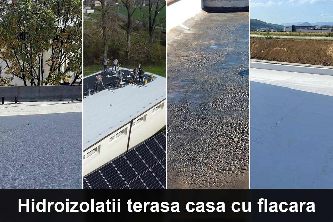 detaliu hidroizolatie terasa cu membrana bituminoasa