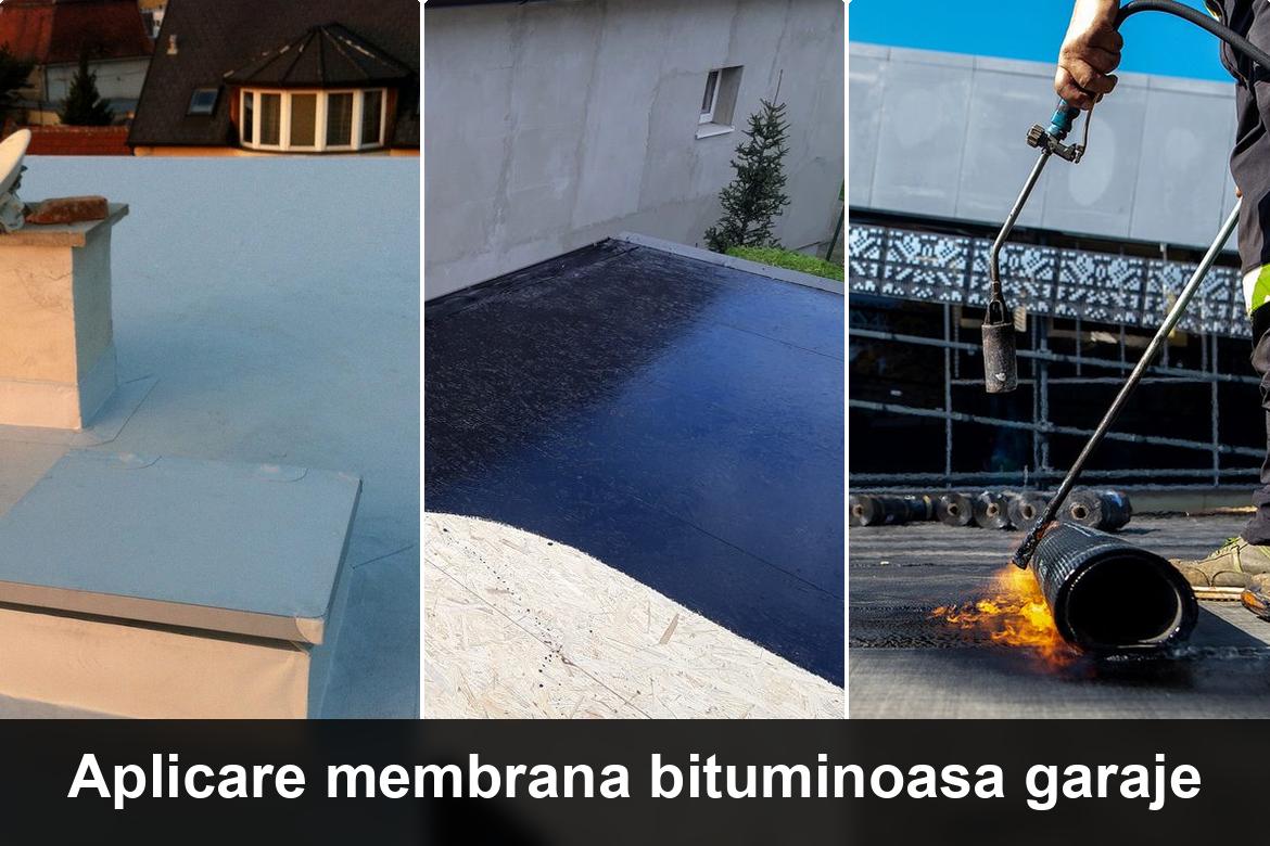 detaliu hidroizolatie terasa cu membrana bituminoasa