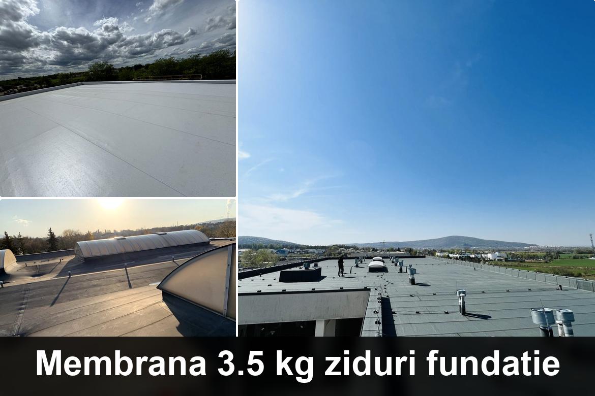 detaliu hidroizolatie terasa cu membrana bituminoasa