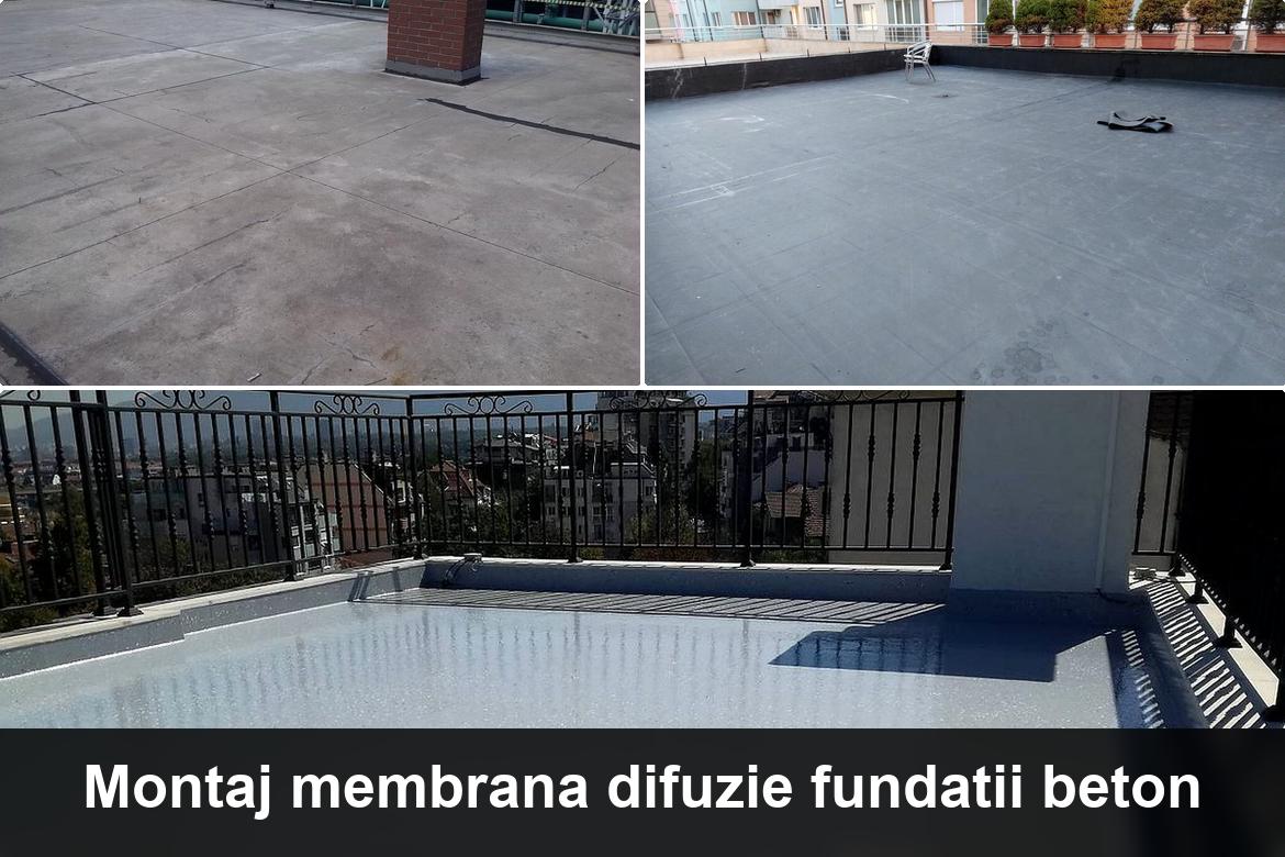 detaliu hidroizolatie terasa cu membrana bituminoasa