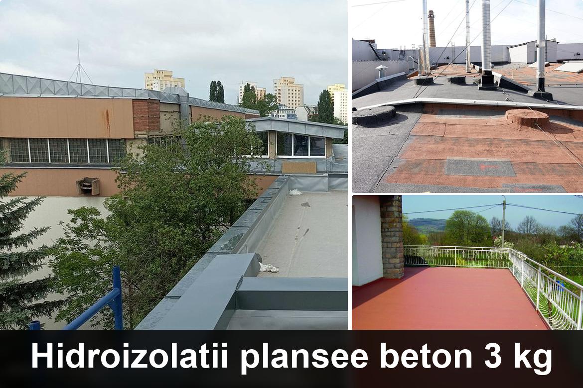 detaliu hidroizolatie terasa cu membrana bituminoasa