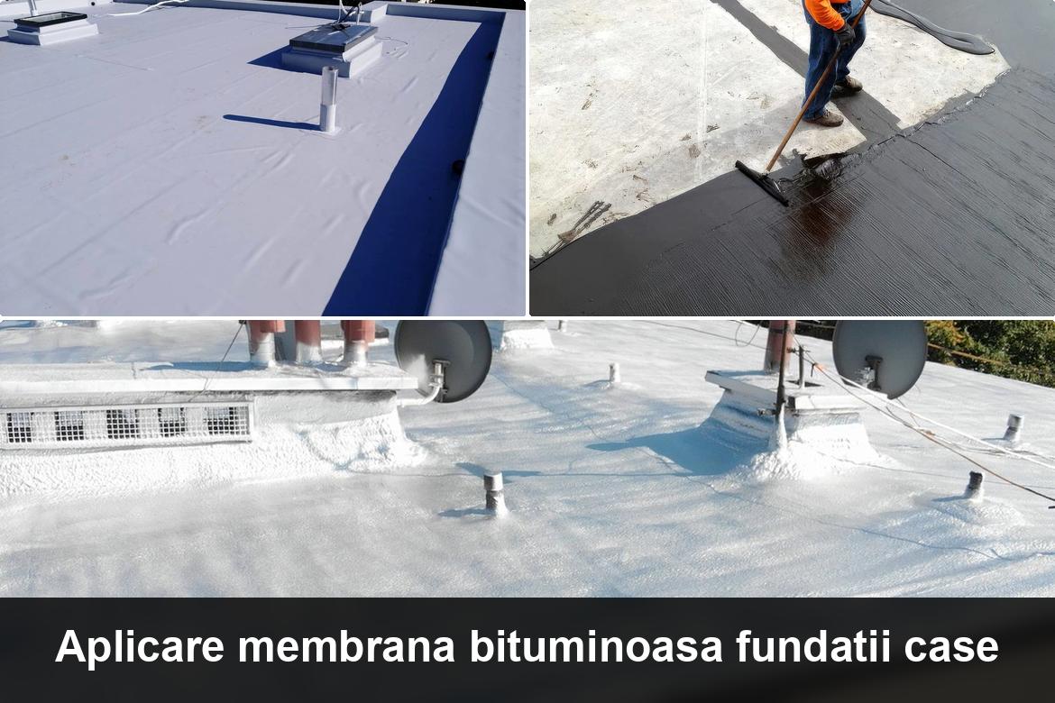 detaliu hidroizolatie terasa cu membrana bituminoasa